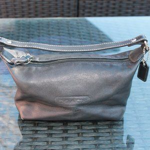 Coach Womens Black Mini Leather bag